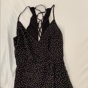 Charlotte Russe: Long Polkadot Maxi dress